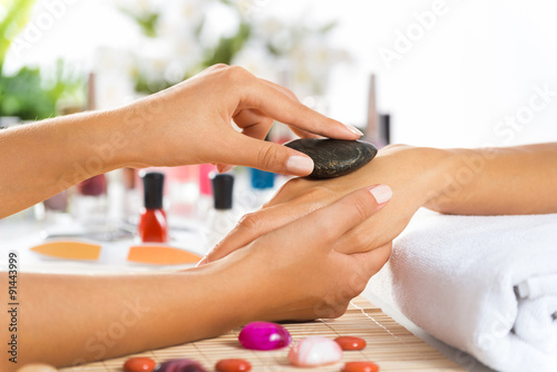 Manicure procedure