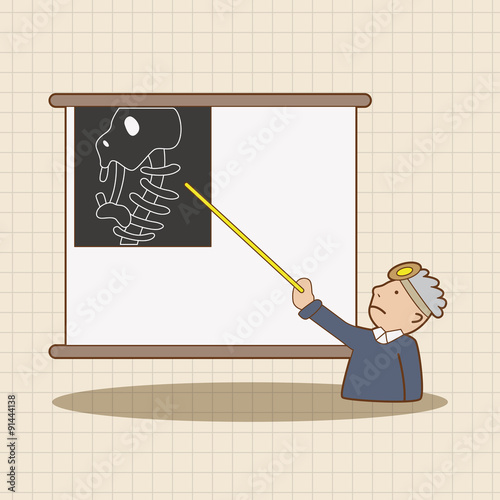 hospital theme Orthopedist elements vector,eps