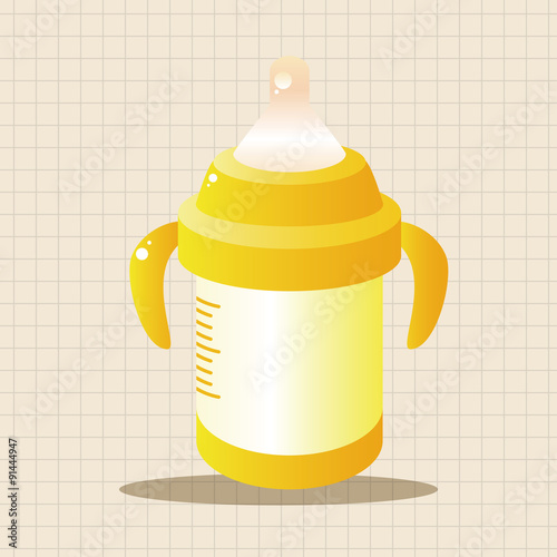 Feeding bottle theme elements