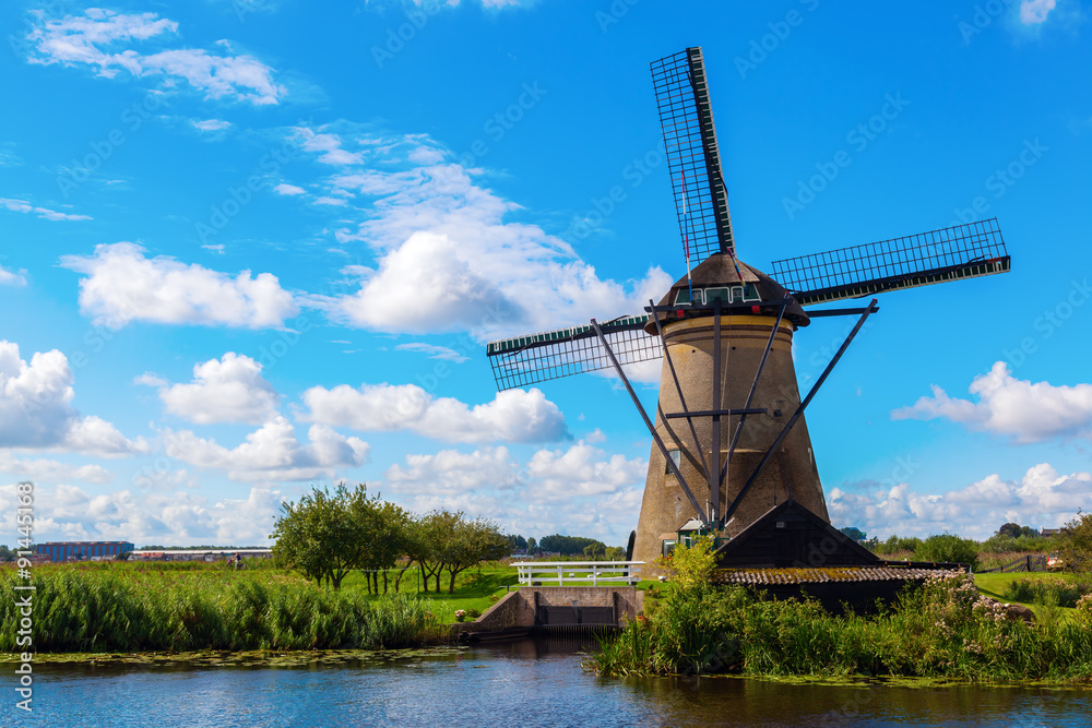 Windmühlen in Kinderdijk, Niederlande
