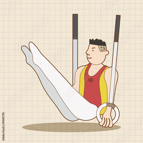 gymnastics theme elements