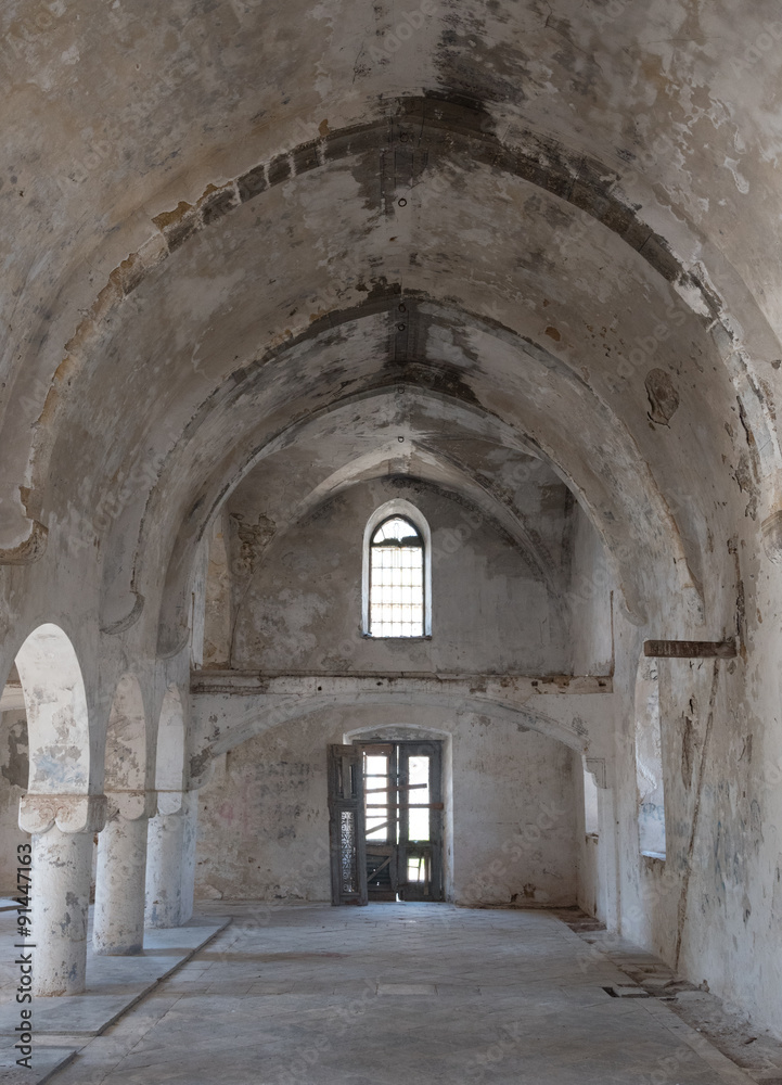 Abandoned orthodox church of Saint Panteleimon in Cyprus