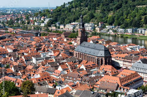 Cityscape  of Heidelberg in Germany