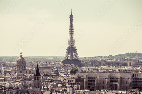 View on Eiffel Tower, Paris, France © pigprox