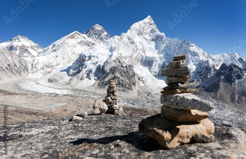 Everest and Nuptse from Kala Patthar © Daniel Prudek