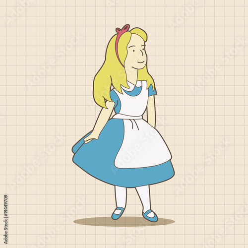 alice in wonderland theme elements