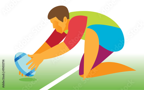 Rugby.Drop goal