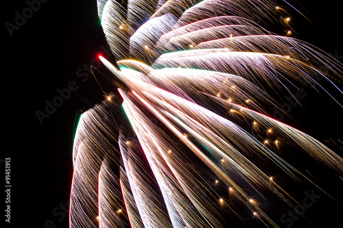 Canvas Print Fireworks