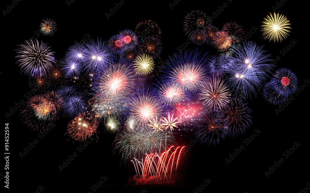 Firework, New Year