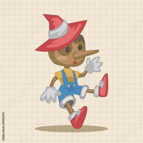 Pinocchio theme elements