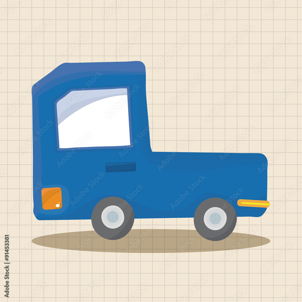 transportation truck theme elements vector,eps transportation truck theme elements vector,eps
