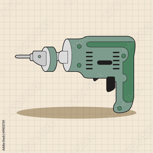 work tool machine theme elements vector,eps