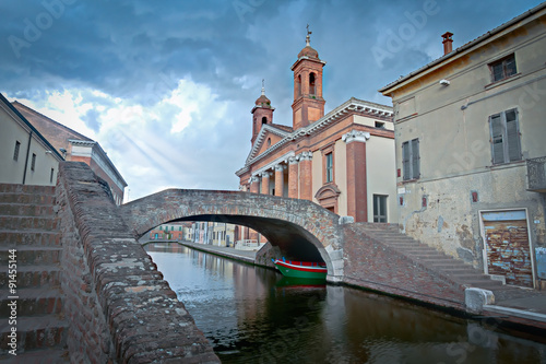 Ponte sul Canale: Comacchio, Italy