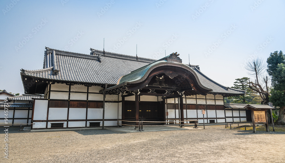 京都　世界遺産　二条城　本丸御殿玄関