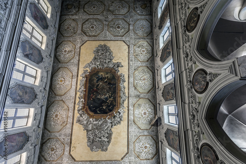 Ceiling of the Santa Restituta chapel in the Naples Cathedral photo