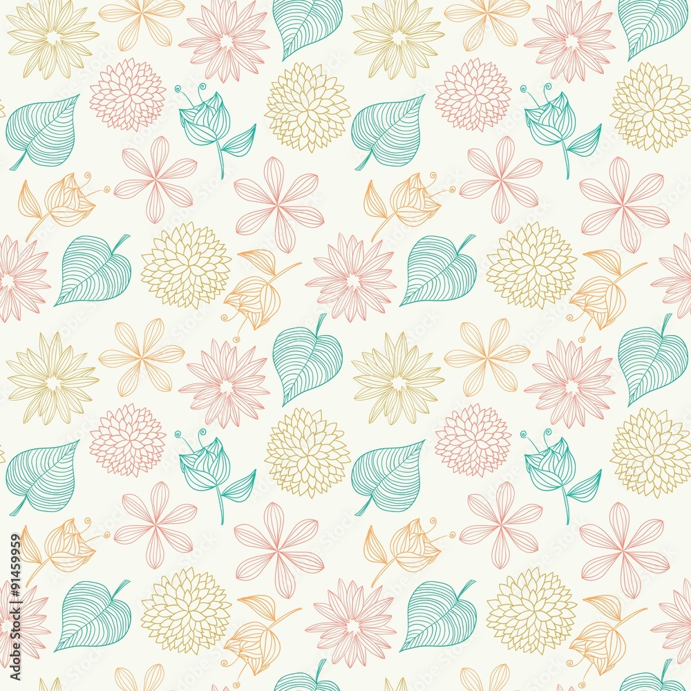 Spring Seamless Pattern