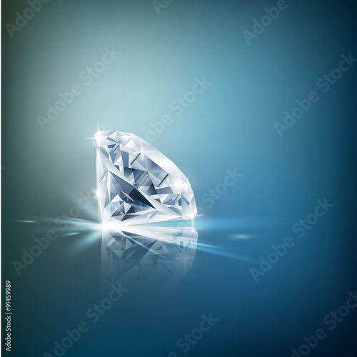 Shiny diamond background