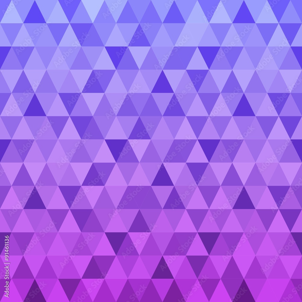 Purple Triangle Seamless Pattern