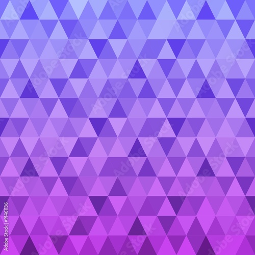 Purple Triangle Seamless Pattern