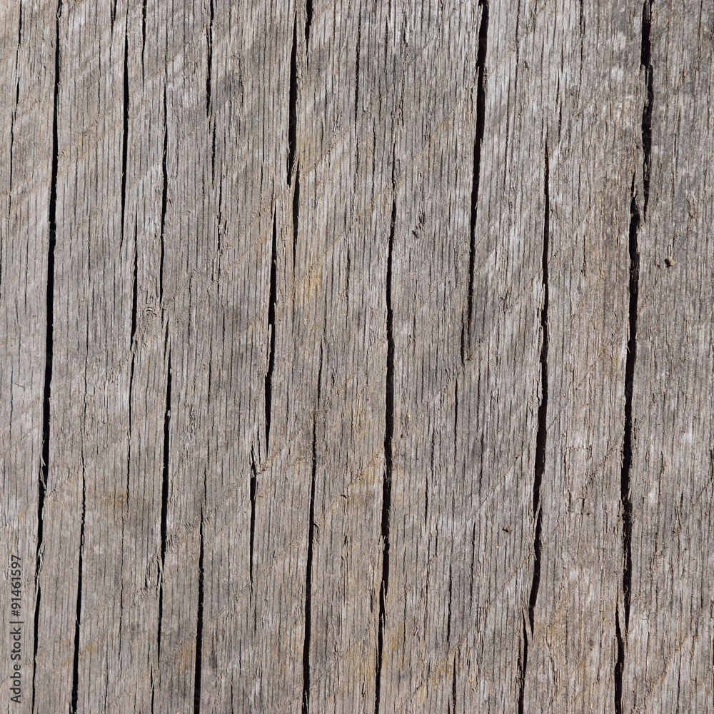 Worn and Weathered Vertical Grained Wood Background