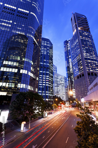 Brisbane city. Nights