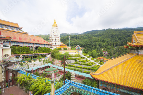 PENANG, MALAYSIA-AUGUST 10, 2015 Beautiful architecture of Kek L