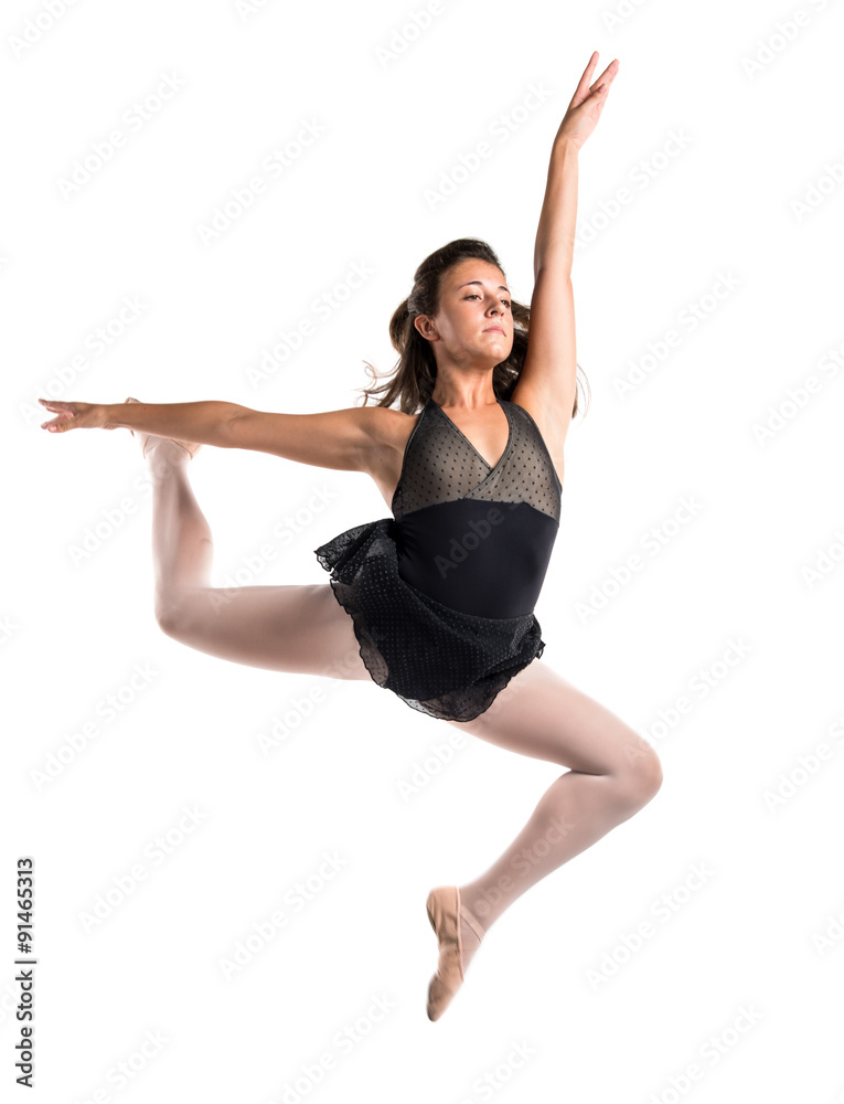 Beautiful girl ballet dancer