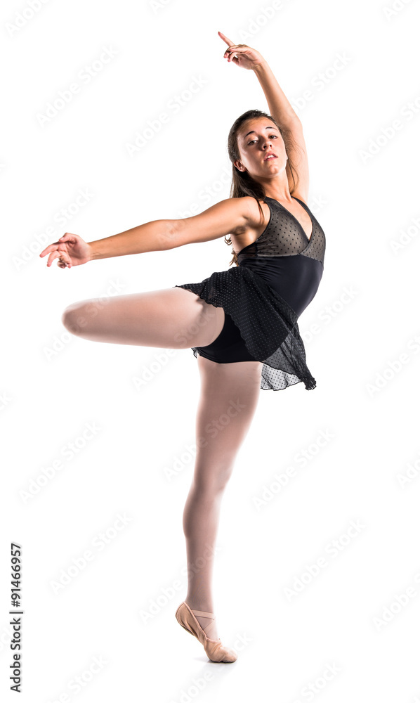 Young ballet dancer