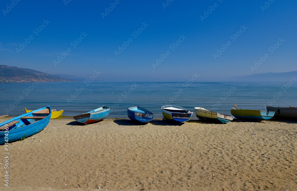 Boats on the beach