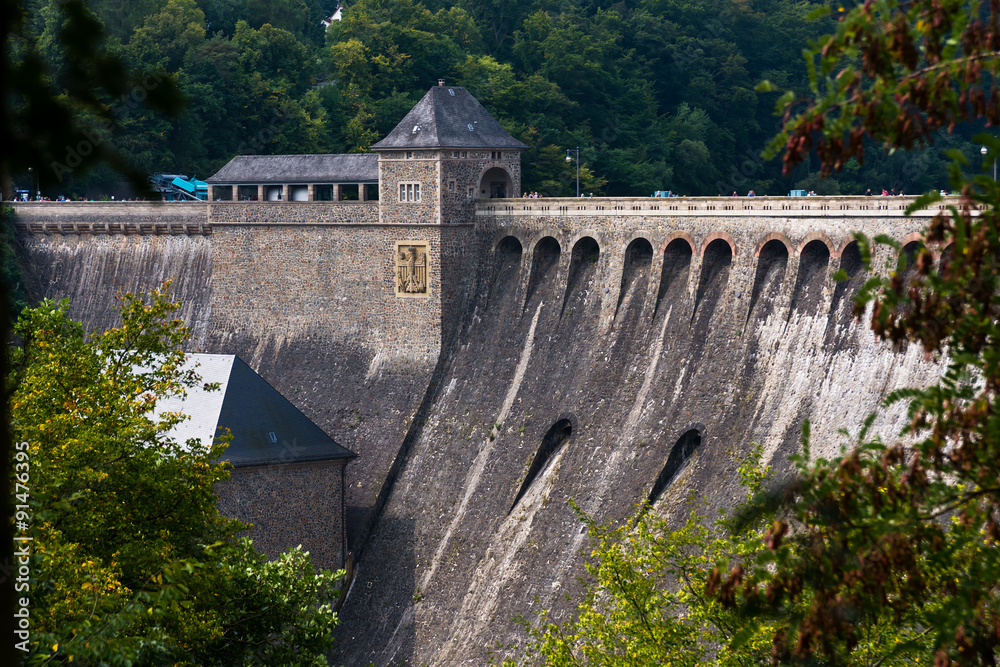 Edertalsperre Staumauer