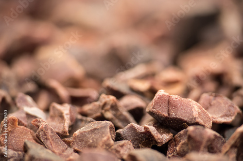 Cacao Nibs Background