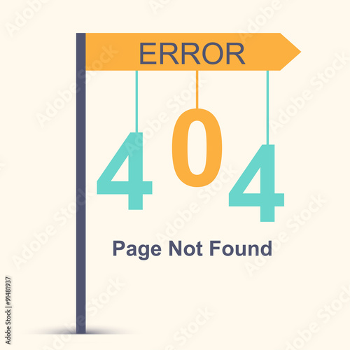 Page not found, 404 error.