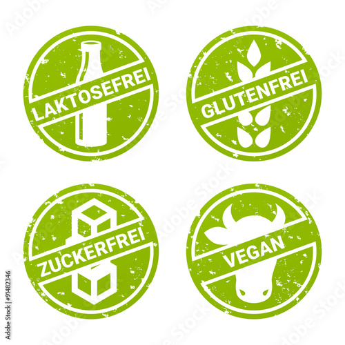 Icon Glutenfrei Laktosefrei Zuckerfrei Vegan