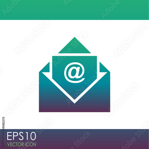 Email vector icon.