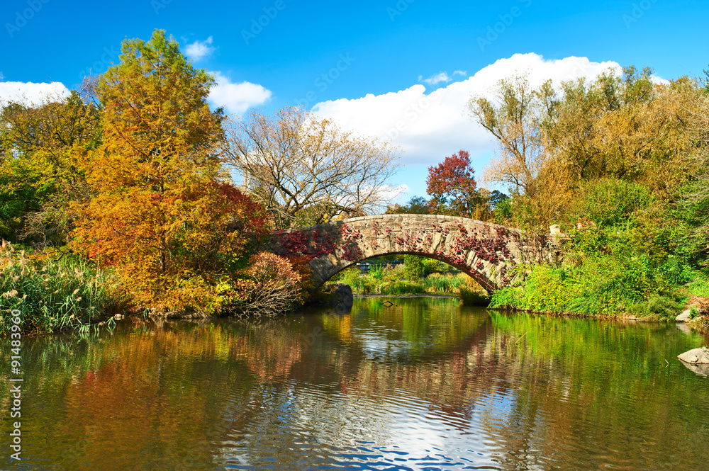 New York City Central Park in autumn