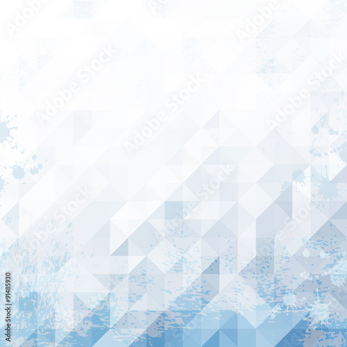 triangle blue grunge