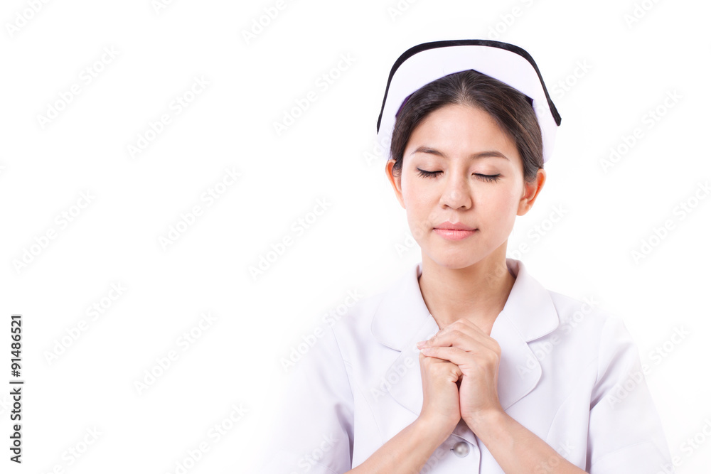 nurse praying nurse praying