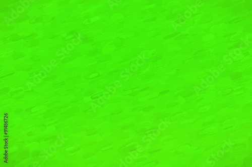 green impasto - illustration based on own photo image