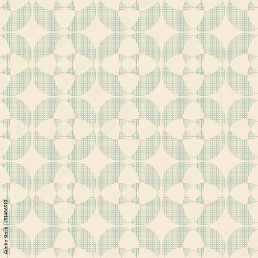 geometric abstract seamless ornament