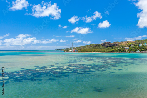 baie aux huitres, île Rodrigues, Maurice 