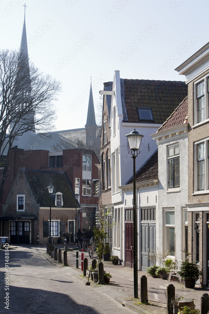 Picturesque Gouda in the Netherlands