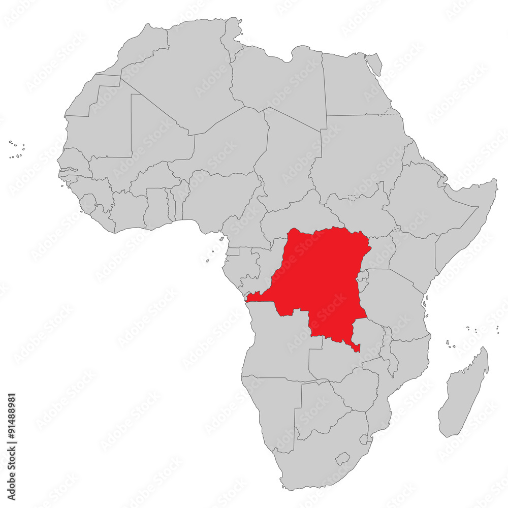 Afrika - Demokratische Republik Kongo Afrika - Demokratische Republik Kongo
