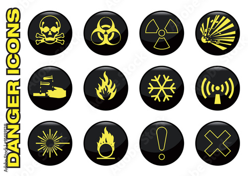 danger icons