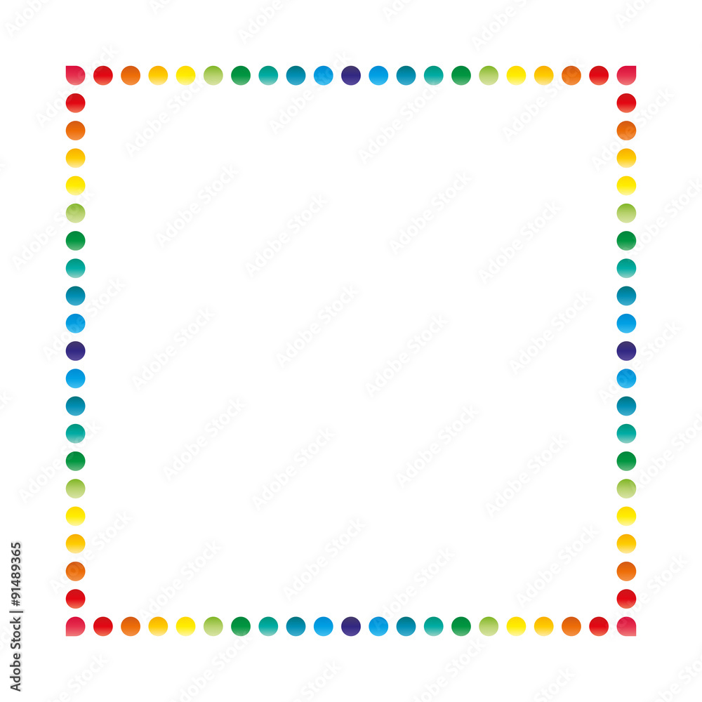 Dotted frame corner design template invitation, greeting, presentation, card, letter, paper, brochure, etc... Vector graphic template. Dotted frame corner design template invitation, greeting, presentation, card, letter, paper, brochure, etc... Vector graphic template.