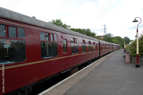 Passenger Carriages at Bitton Railway Station