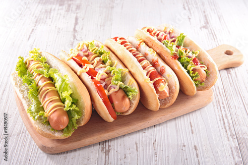 Plakat hotdog