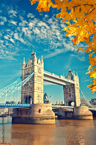 Tower bridge in London #91494508