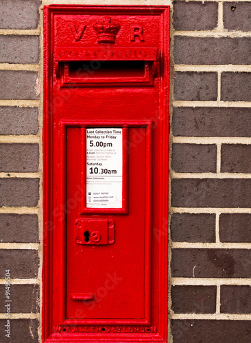 RED Postal box