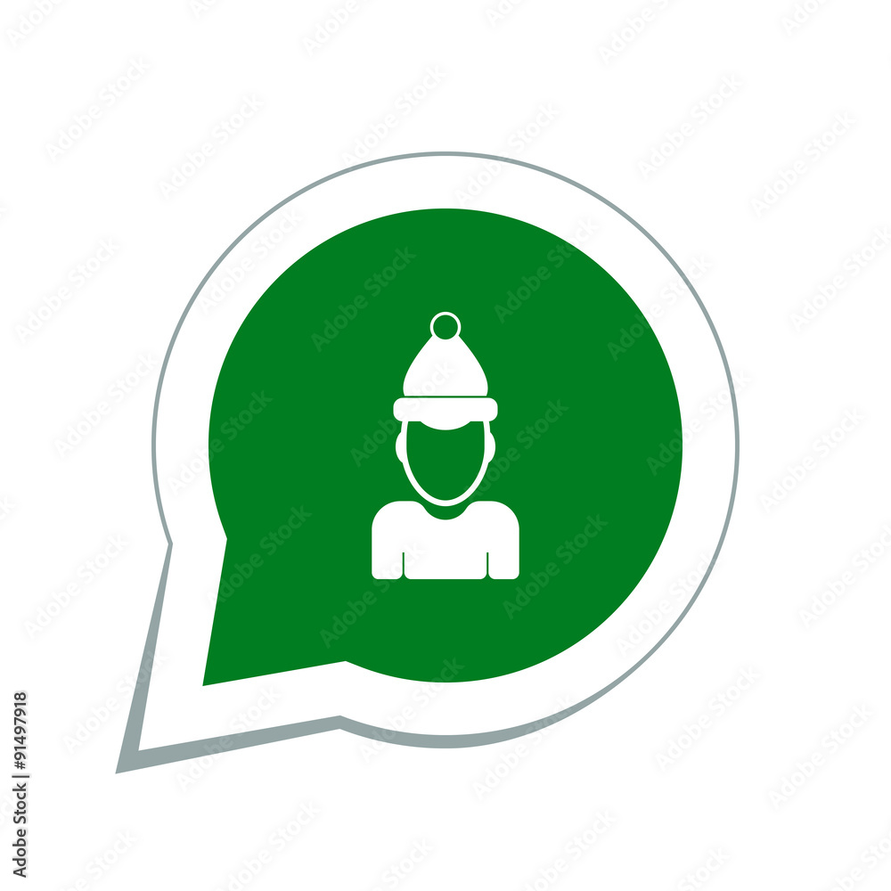 Fototapeta premium icon man in hat 2