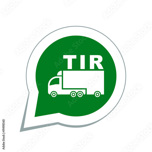 icon truck TIR profile